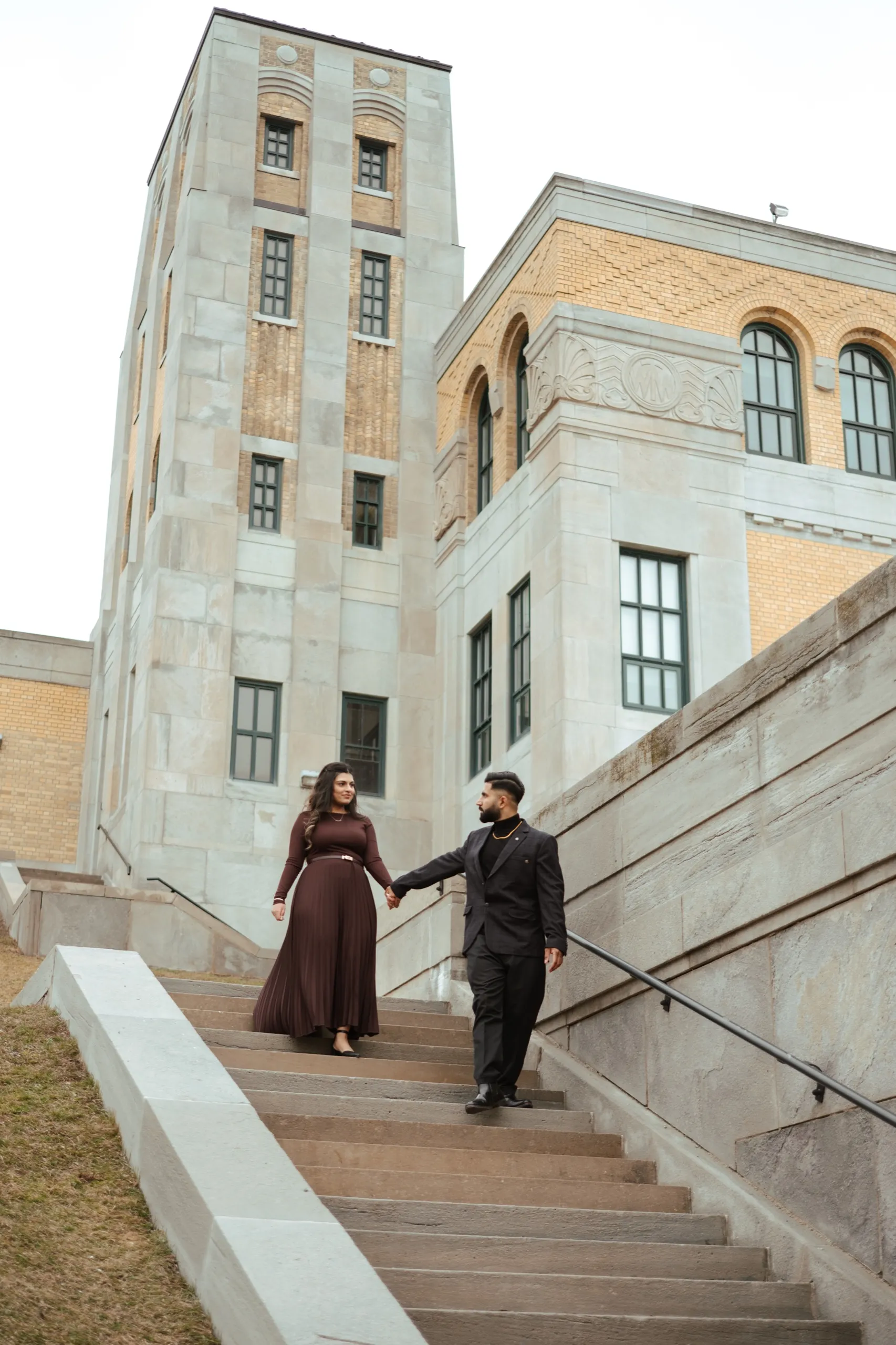 Mania + Hitesh, Lakeshore Downtown & RC Harris, Toronto photography by AD Photography