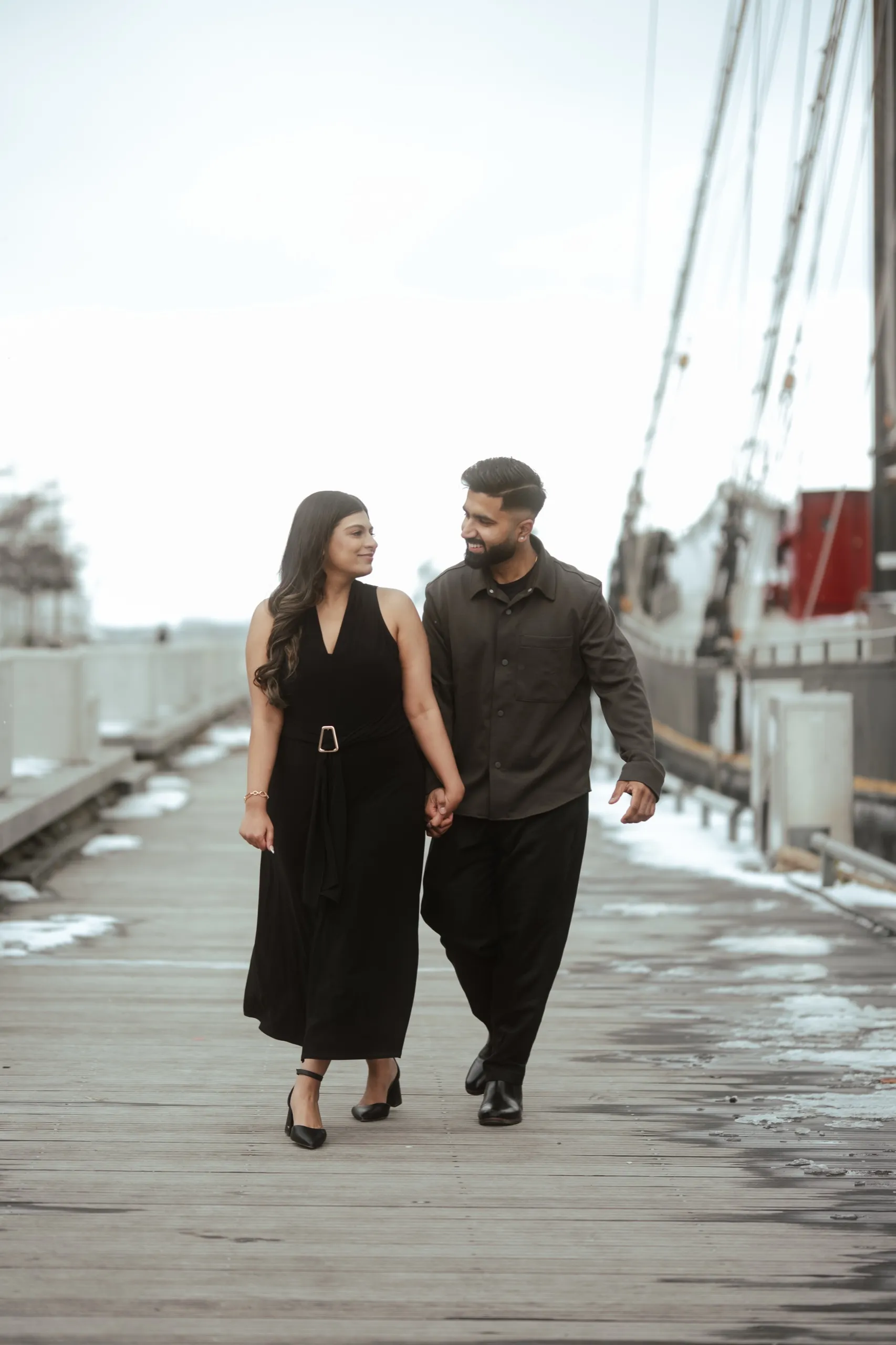 Mania + Hitesh, Lakeshore Downtown & RC Harris, Toronto photography by AD Photography