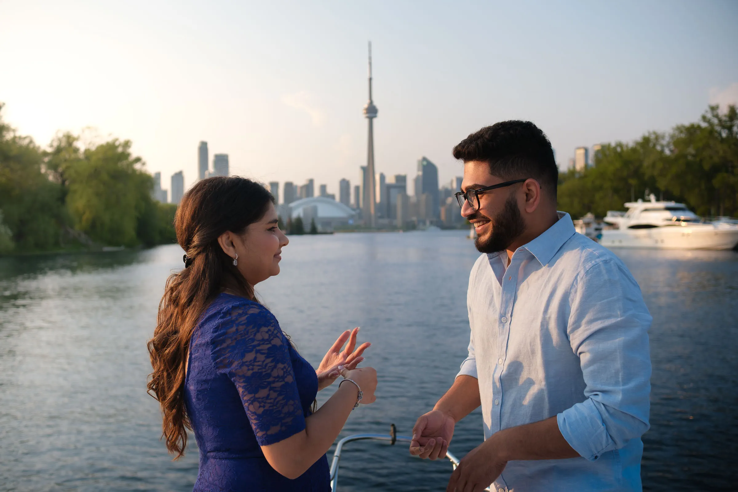 Ayushi + Parth, Toronto Harbour, RC Harris & Guild Park photography by AD Photography