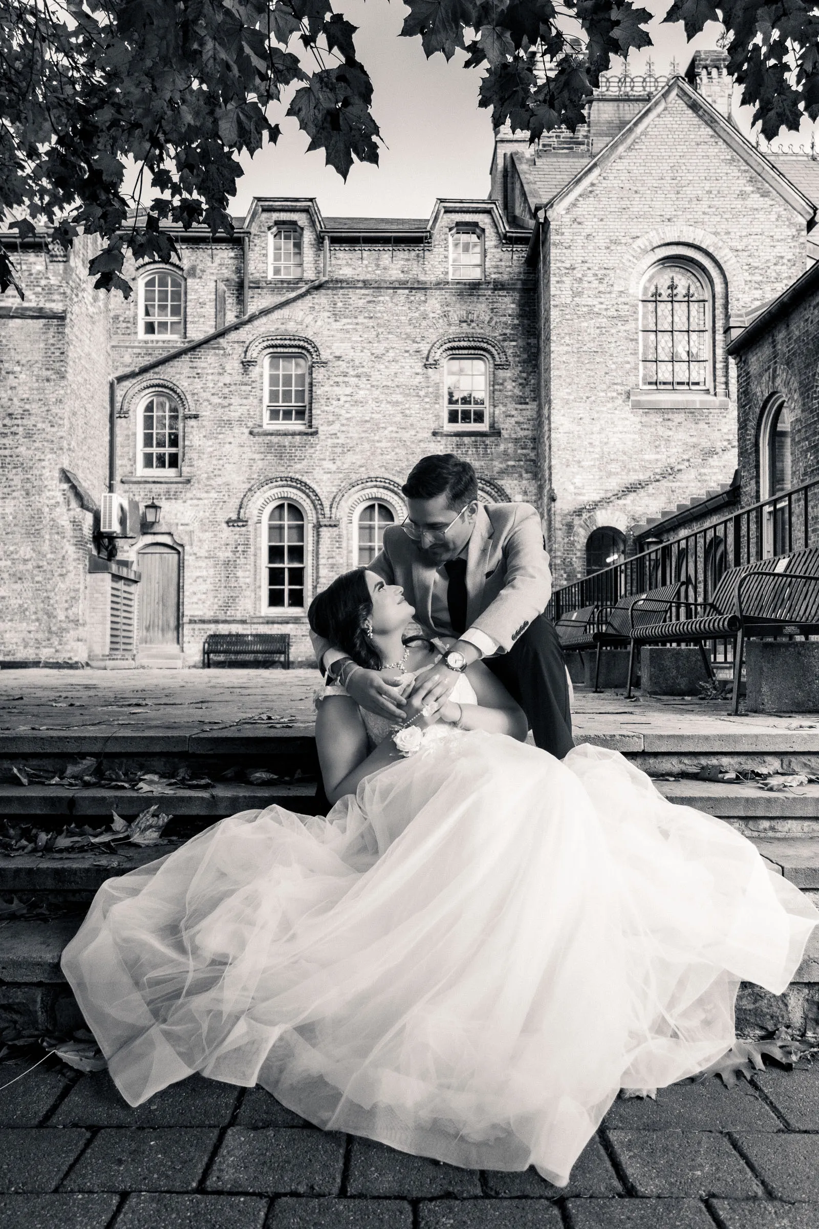 Priyanka + Saurav, University of Toronto photography by AD Photography