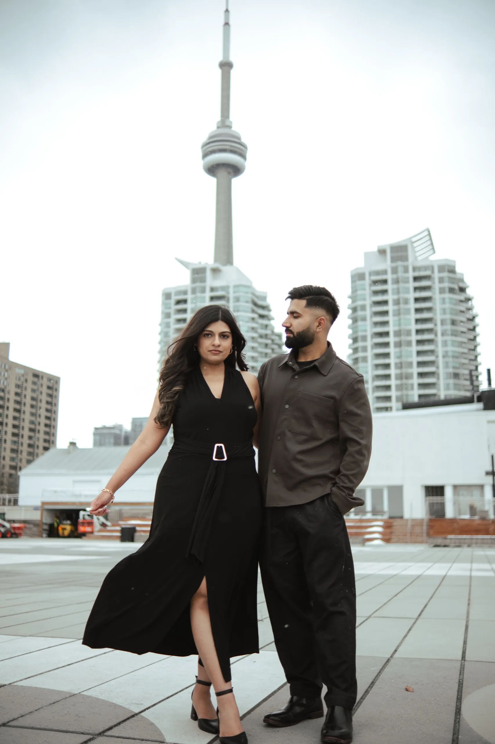 Mania + Hitesh, Lakeshore Downtown & RC Harris, Toronto photography by AD Photography
