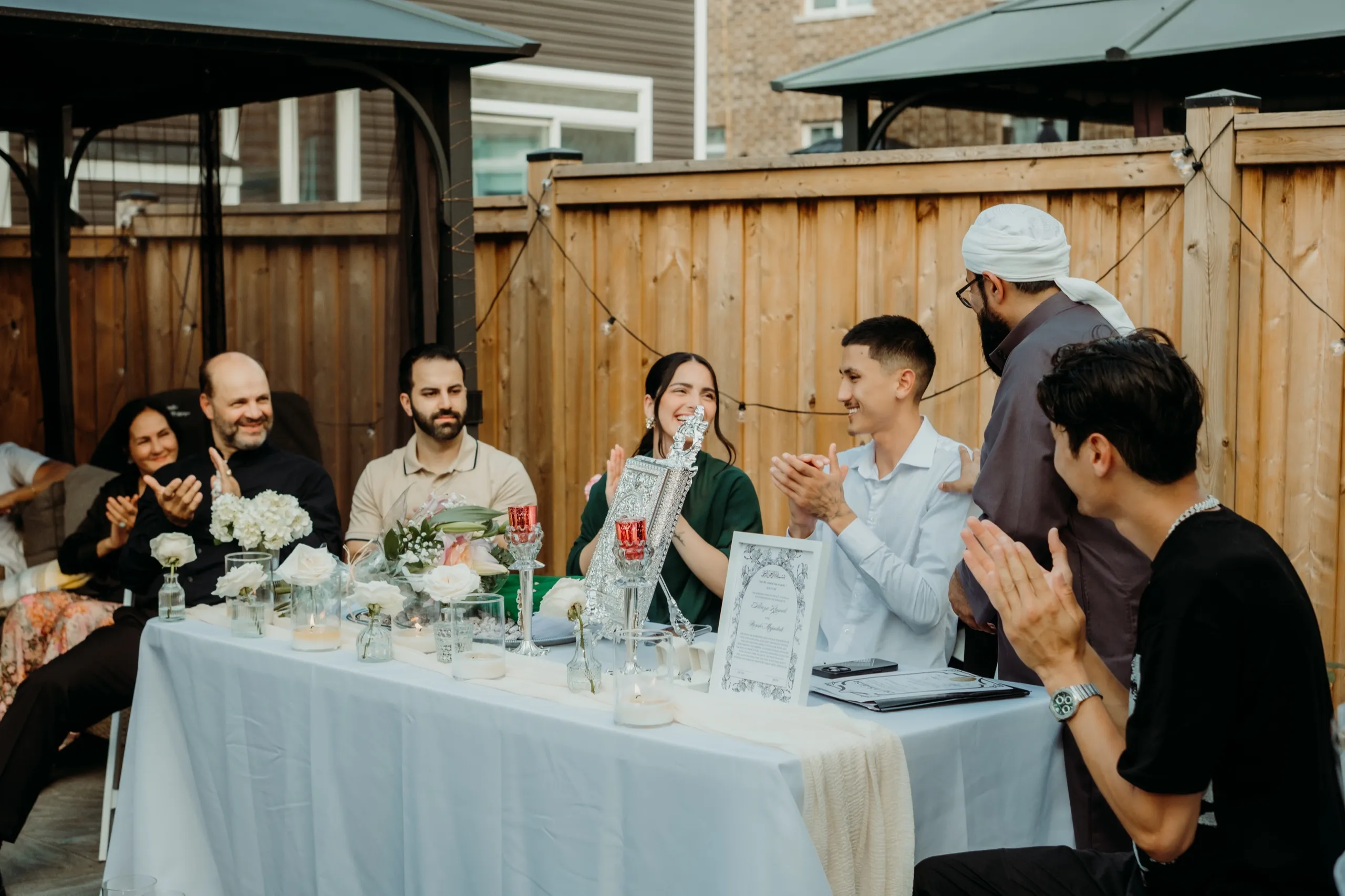 Nora + Ali, Backyard Wedding, Toronto photography by AD Photography