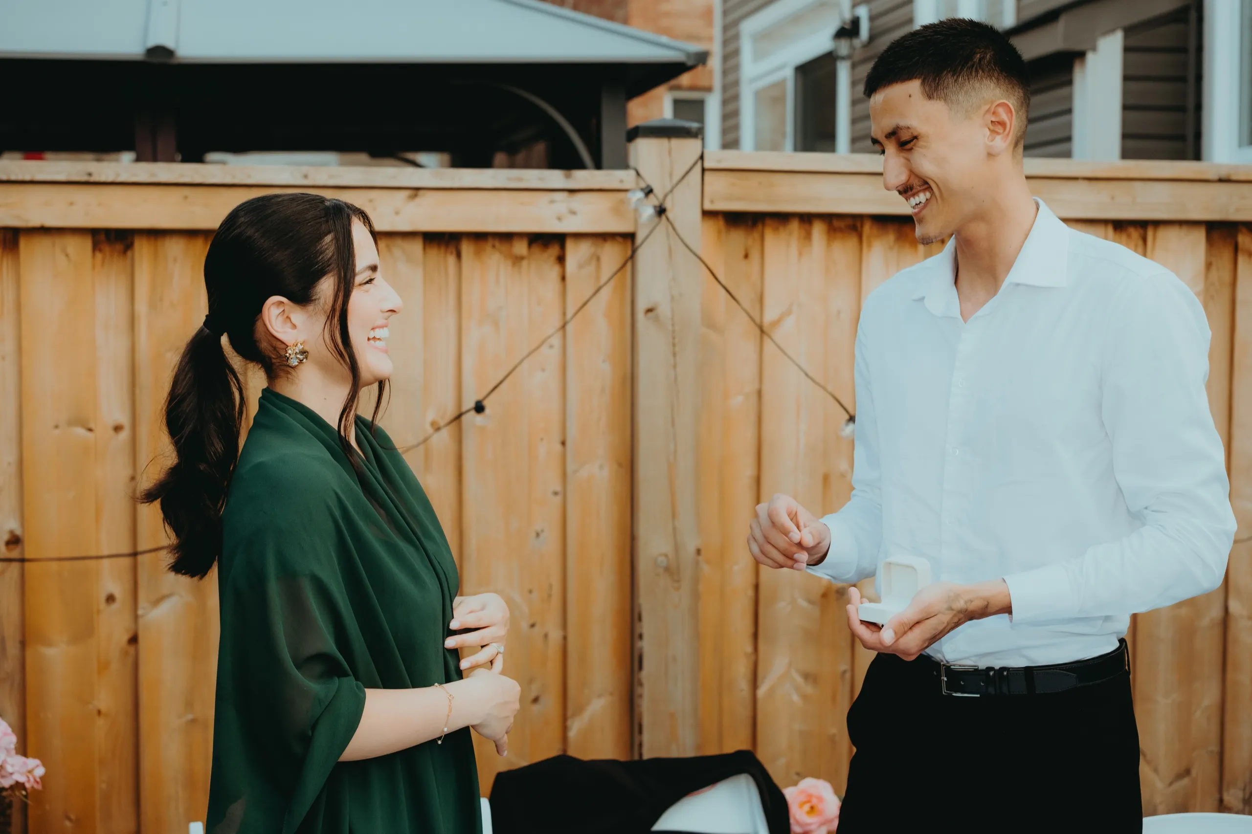 Nora + Ali, Backyard Wedding, Toronto photography by AD Photography