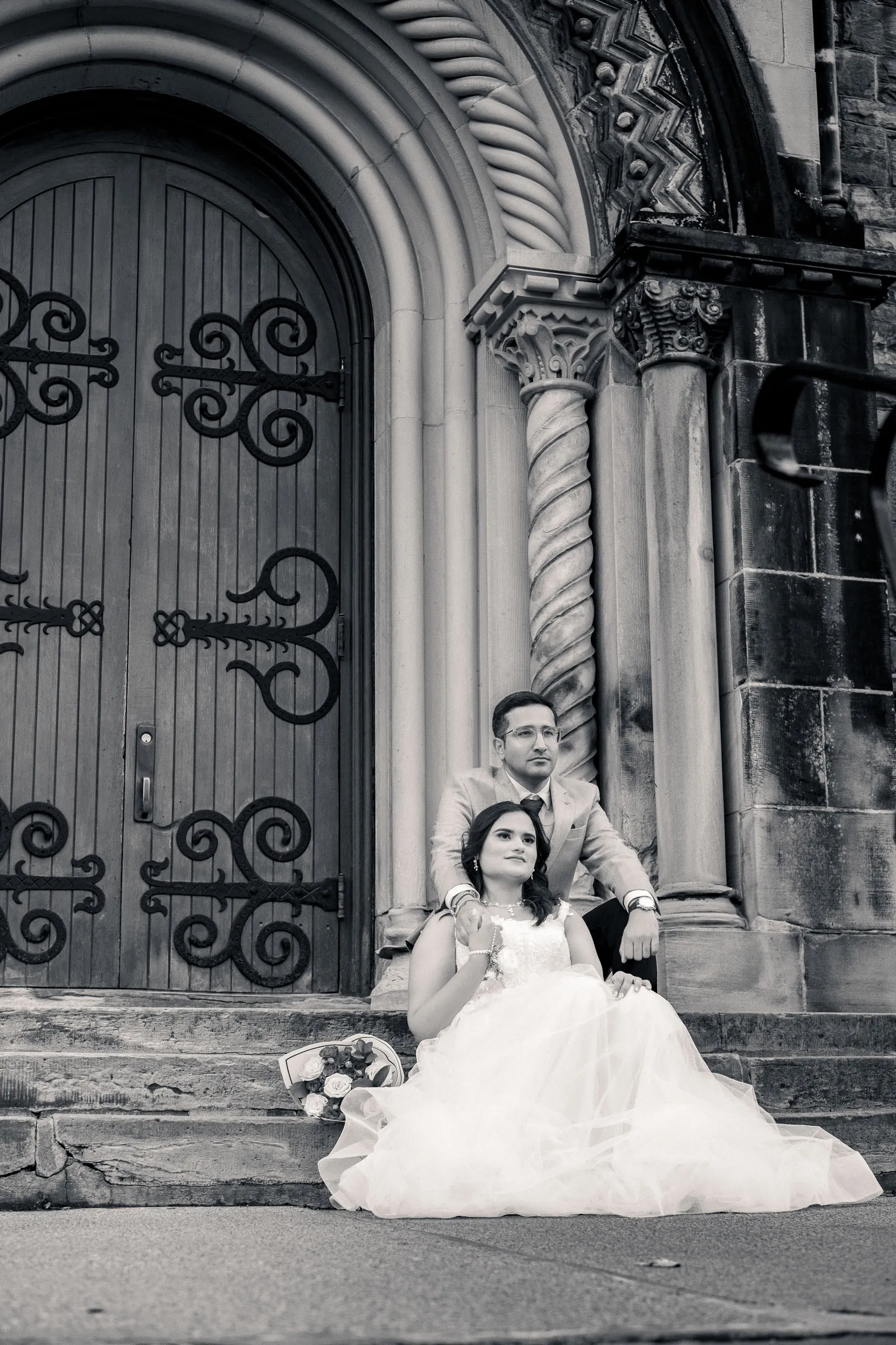 Priyanka + Saurav, University of Toronto photography by AD Photography