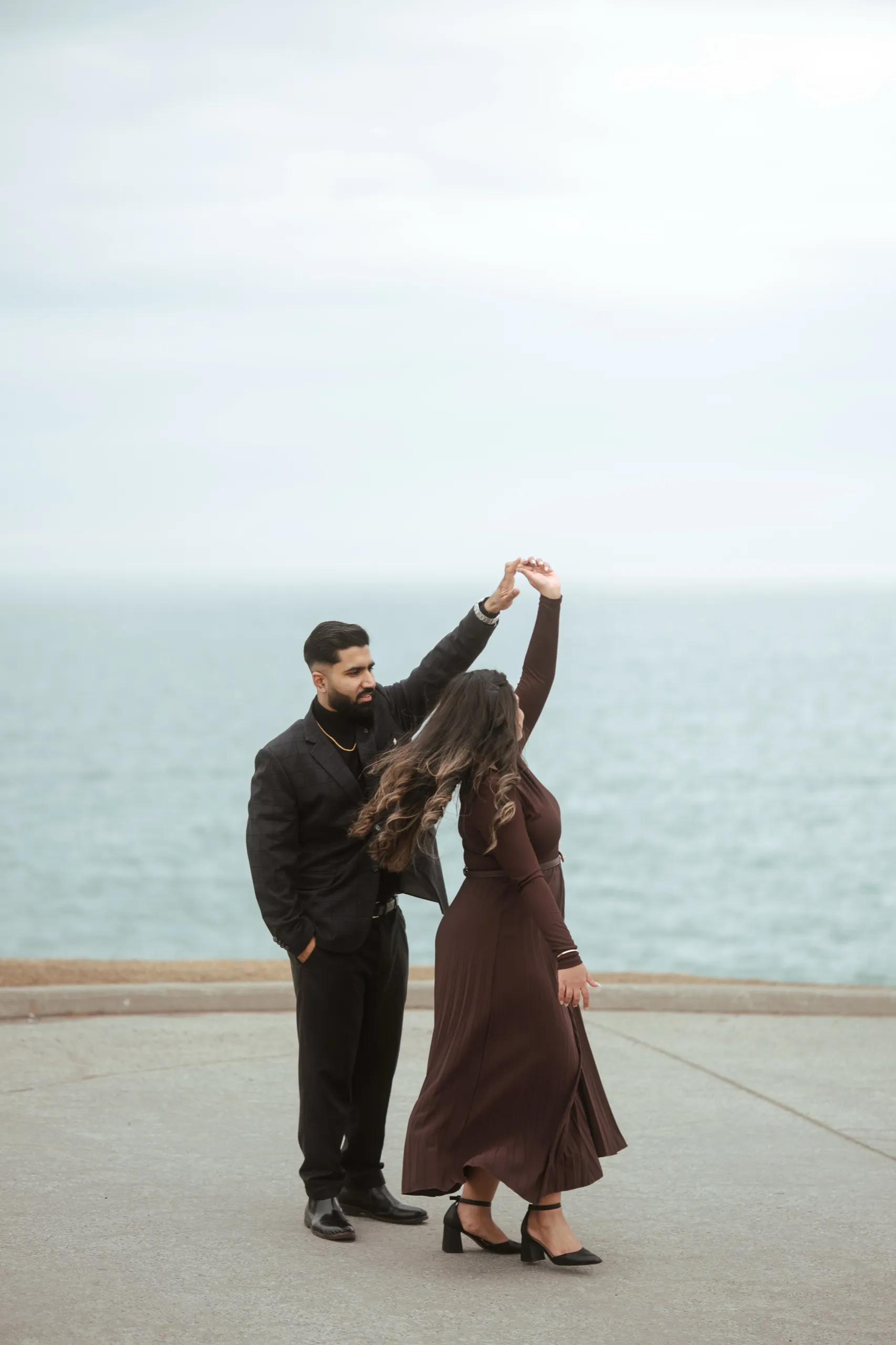 Mania + Hitesh, Lakeshore Downtown & RC Harris, Toronto photography by AD Photography
