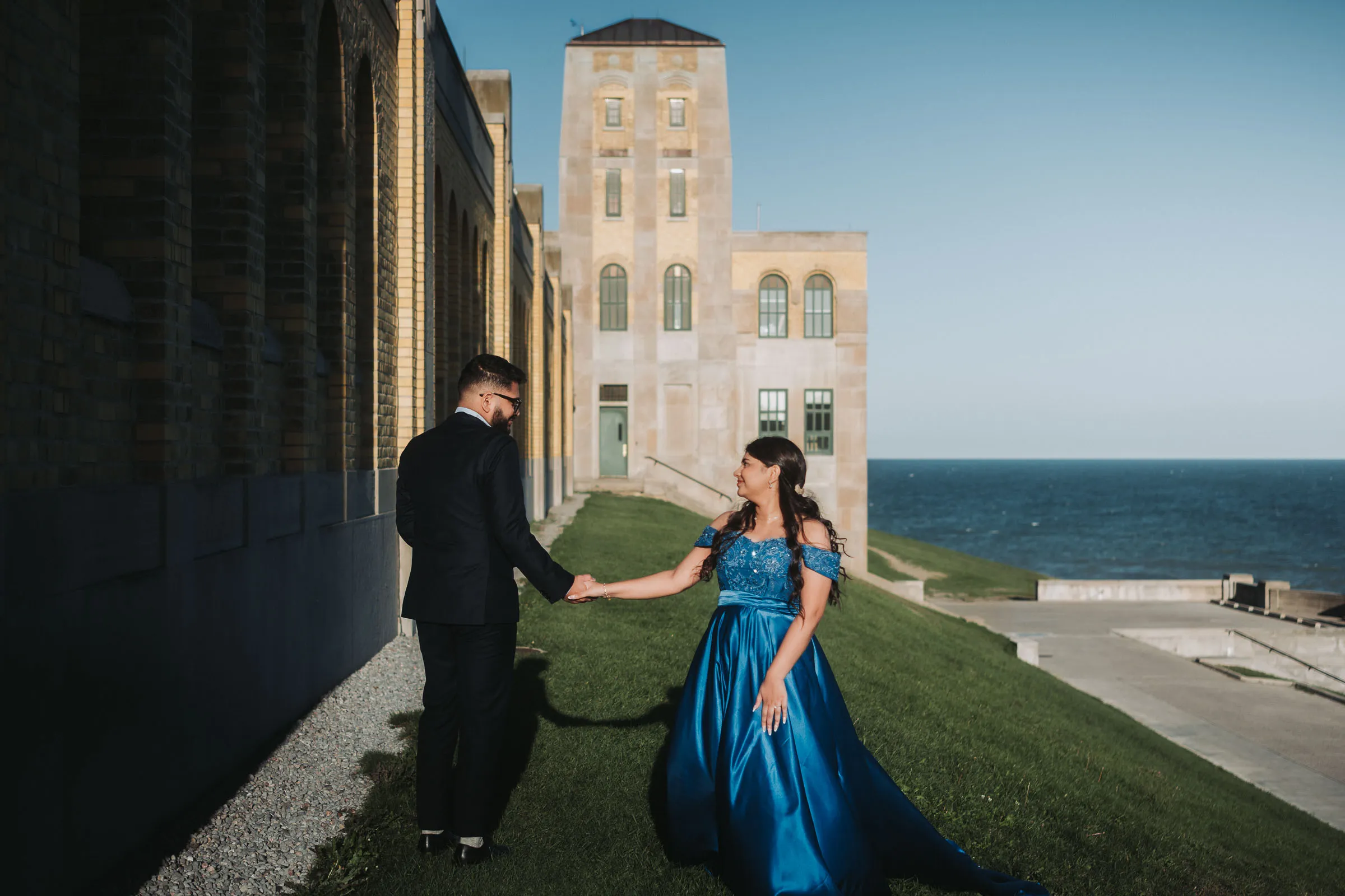 Ayushi + Parth, Toronto Harbour, RC Harris & Guild Park photography by AD Photography