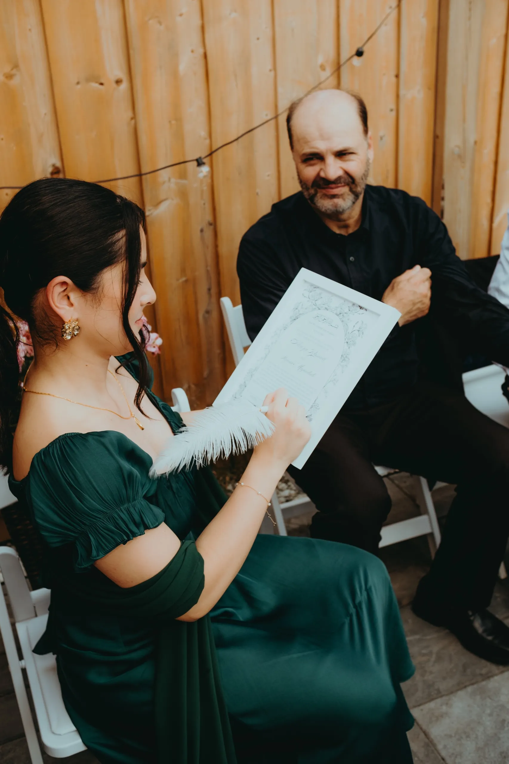 Nora + Ali, Backyard Wedding, Toronto photography by AD Photography