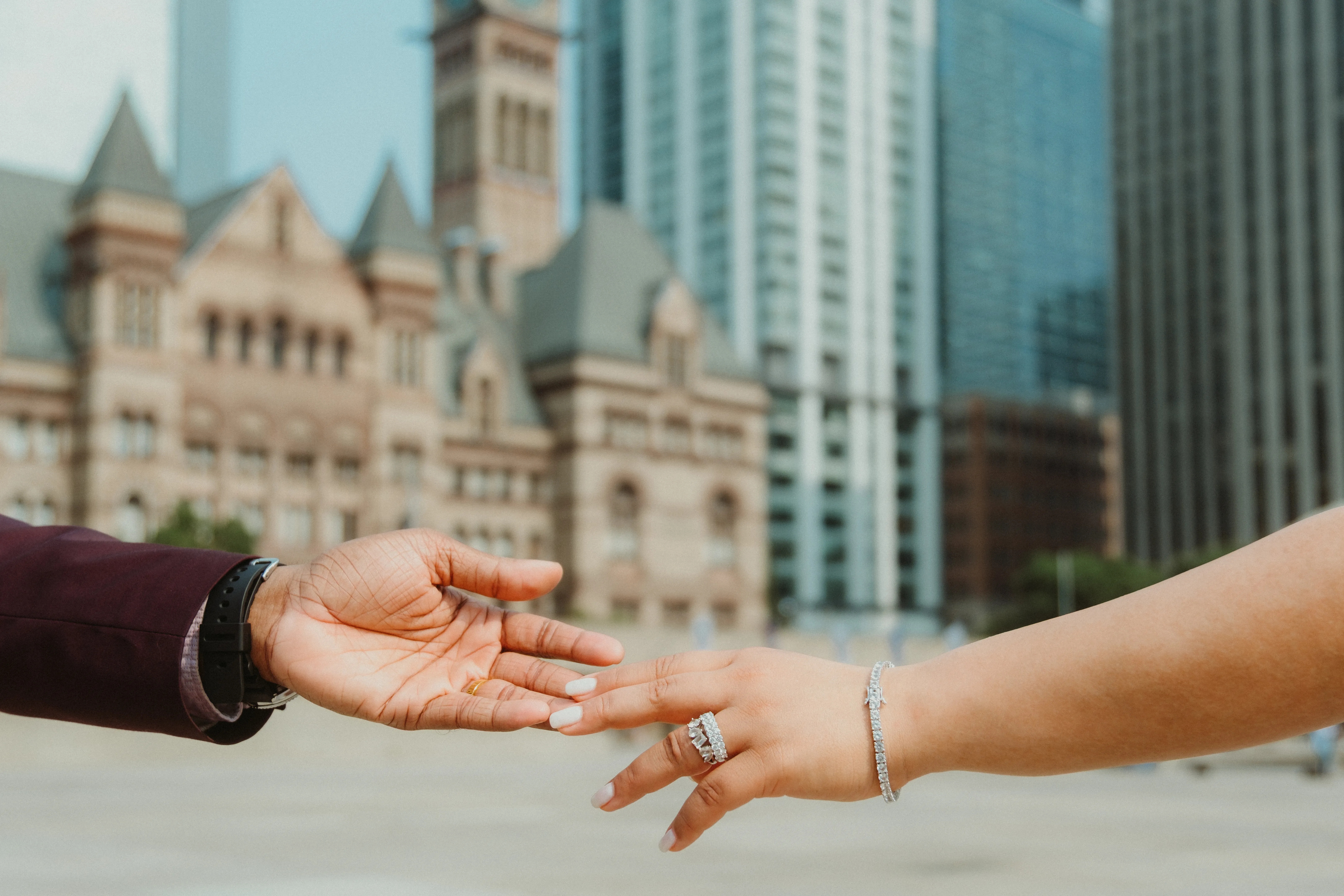 Anushka + Anthony, Toronto City Hall, Toronto photography by AD Photography