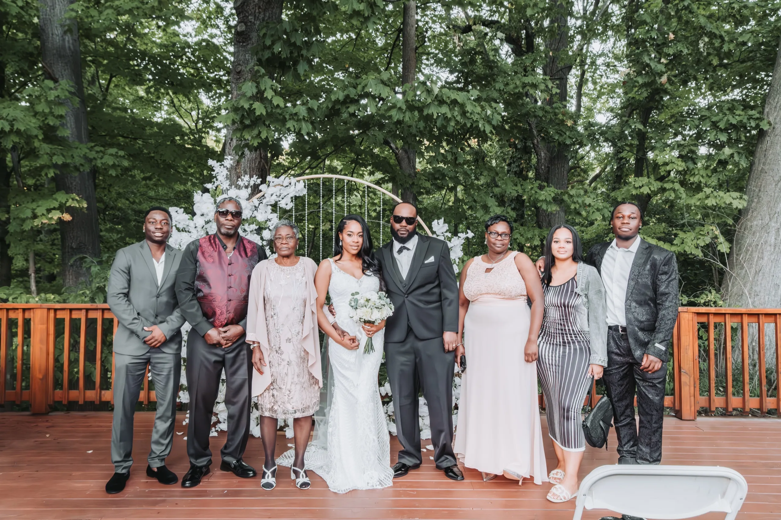 Natalie + Shavar, The Glenerin Inn and Spa, Mississauga photography by AD Photography