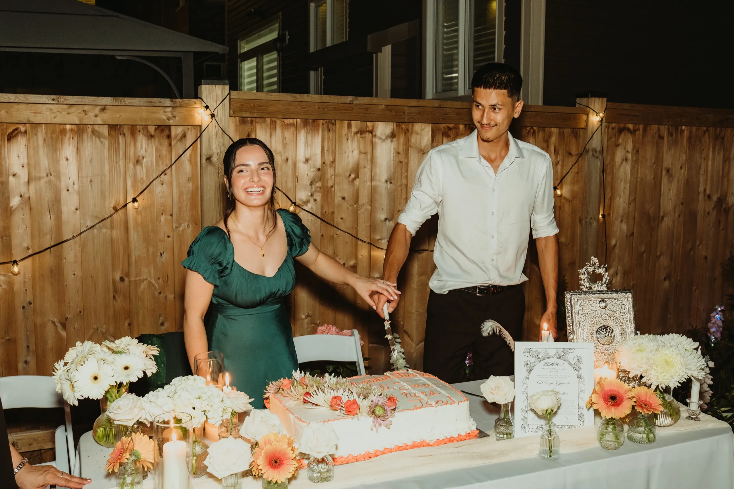 Nora + Ali, Backyard Wedding, Toronto photography by AD Photography
